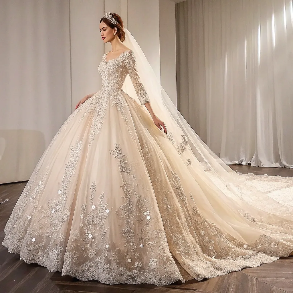 Exquisite Wedding Gown